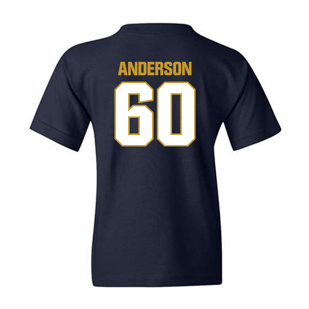 Notre Dame - NCAA Football : Max Anderson - Sports Shersey Youth T-Shirt-1