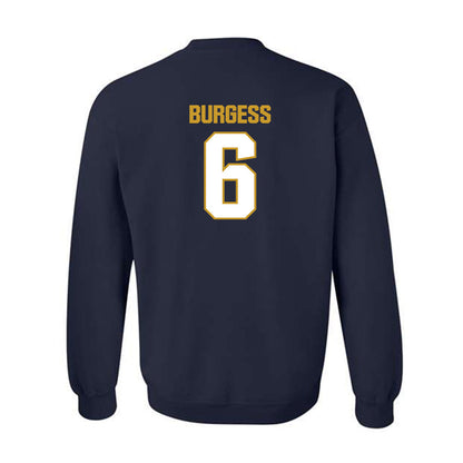Notre Dame - NCAA Football : Christopher Burgess - Sports Shersey Crewneck Sweatshirt-1