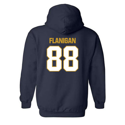 Notre Dame - NCAA Football : James Flanigan - Sports Shersey Hooded Sweatshirt-1