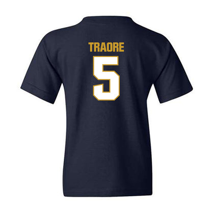 Notre Dame - NCAA Football : Boubacar Traore - Sports Shersey Youth T-Shirt-1