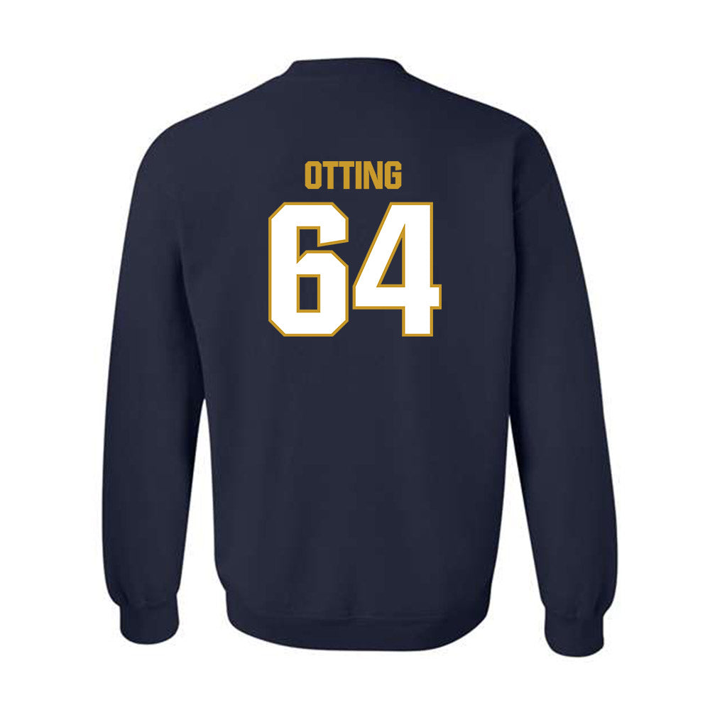 Notre Dame - NCAA Football : Joe Otting - Sports Shersey Crewneck Sweatshirt-1