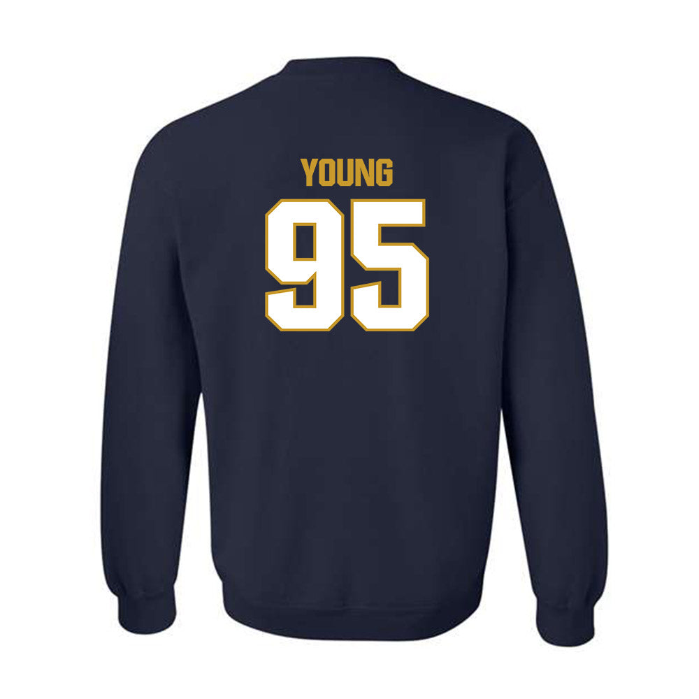 Notre Dame - NCAA Football : Bryce Young - Sports Shersey Crewneck Sweatshirt-1