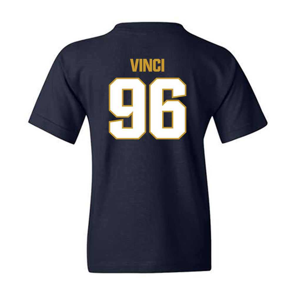 Notre Dame - NCAA Football : Joseph Vinci - Sports Shersey Youth T-Shirt-1