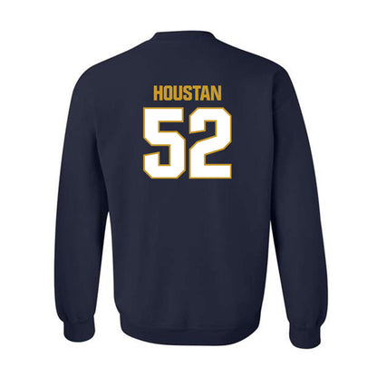 Notre Dame - NCAA Football : Devan Houstan - Sports Shersey Crewneck Sweatshirt-1
