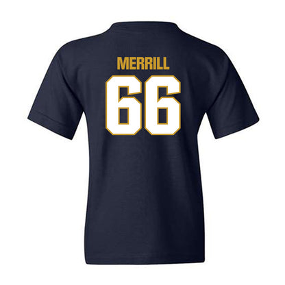 Notre Dame - NCAA Football : Tyler Merrill - Sports Shersey Youth T-Shirt-1