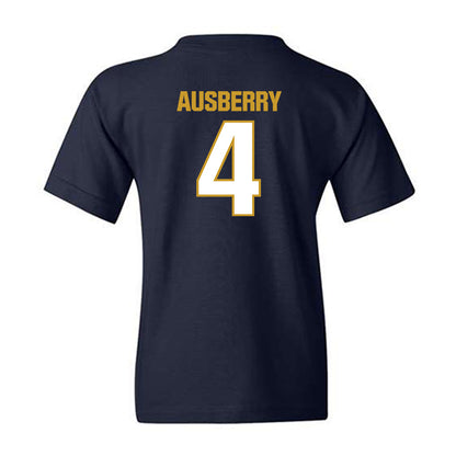 Notre Dame - NCAA Football : Jaiden Ausberry - Sports Shersey Youth T-Shirt-1