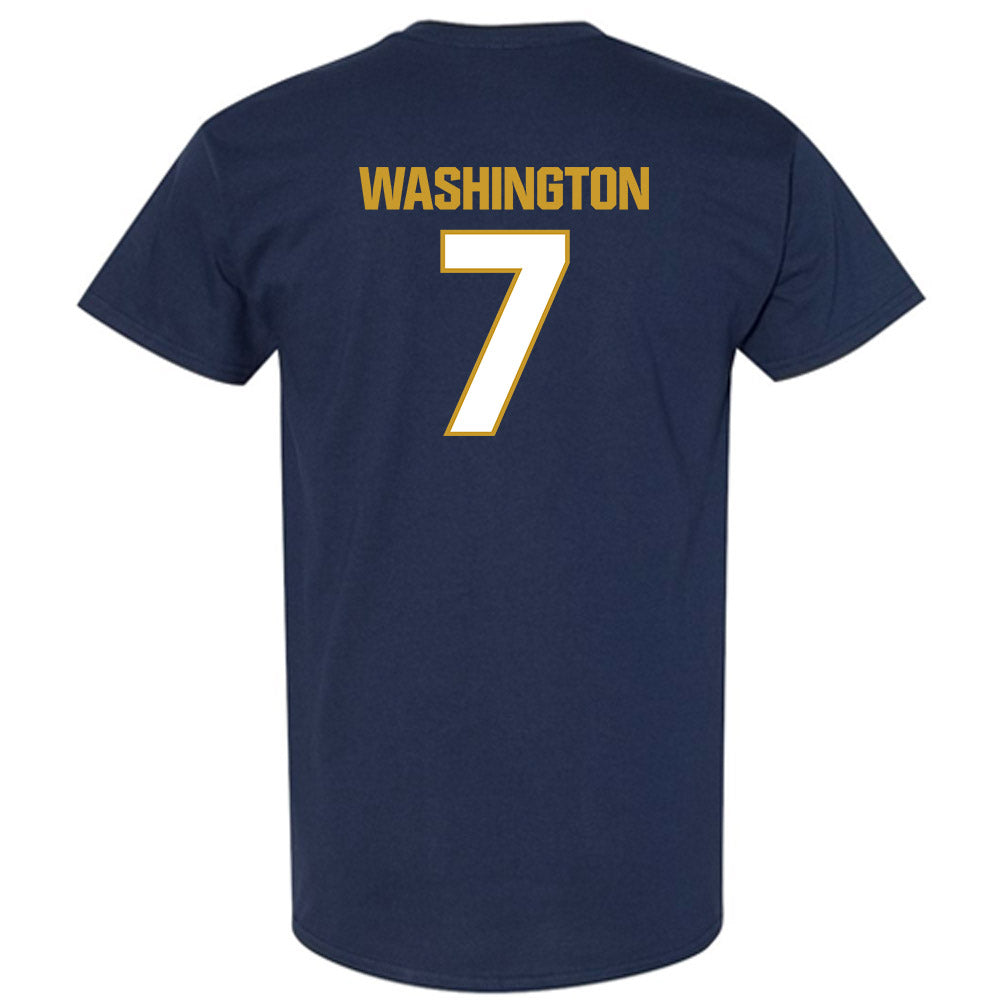 Notre Dame - NCAA Football : Tyrus Washington - Sports Shersey T-Shirt-1