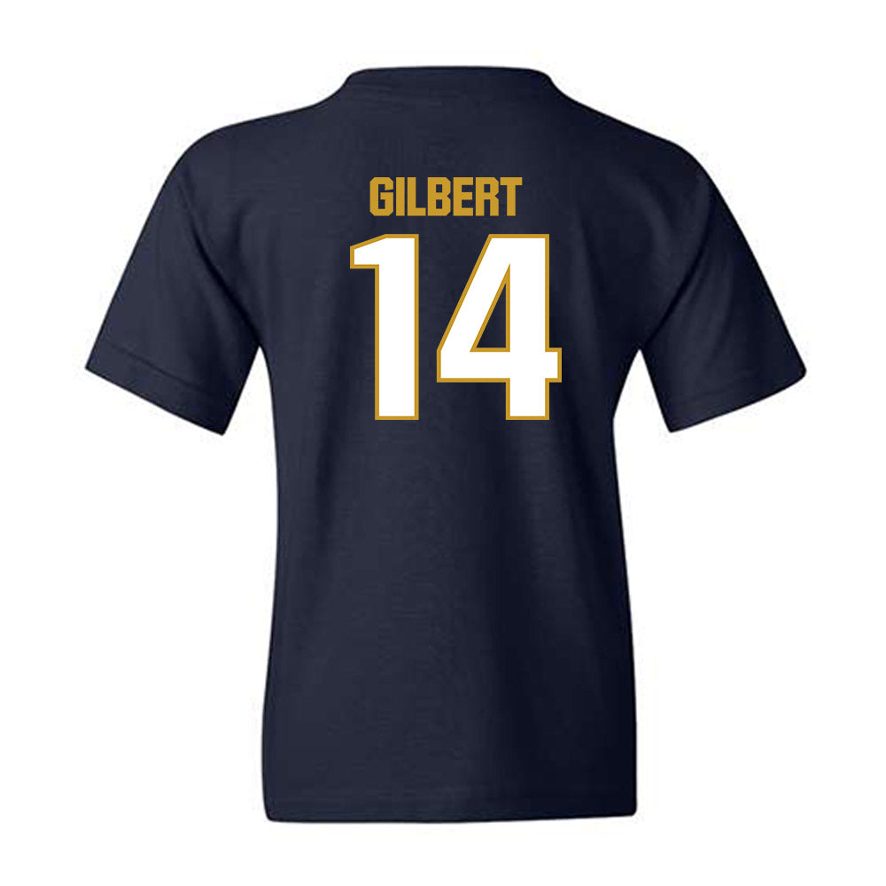Notre Dame - NCAA Football : Micah Gilbert - Sports Shersey Youth T-Shirt-1