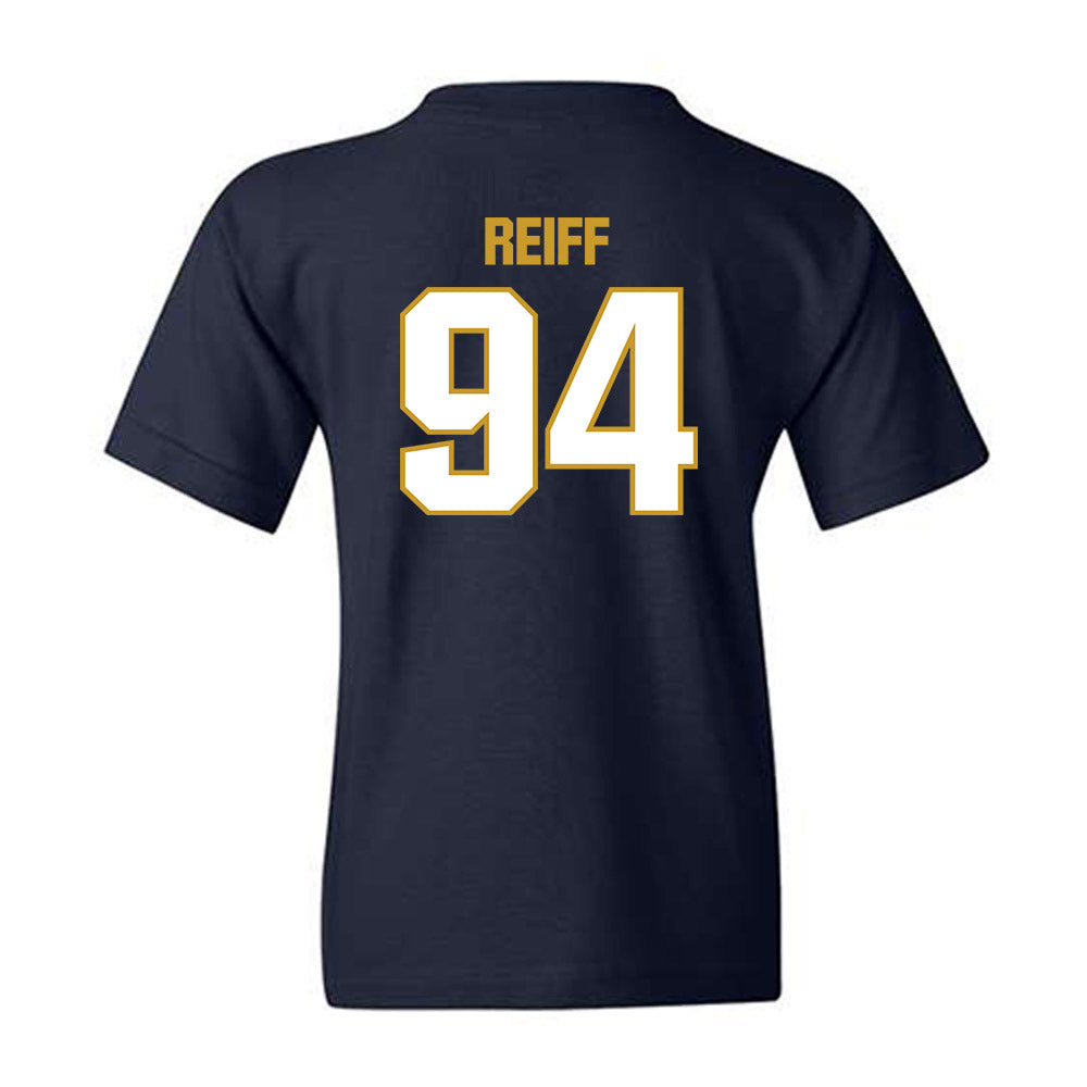 Notre Dame - NCAA Football : Joe Reiff - Sports Shersey Youth T-Shirt-1