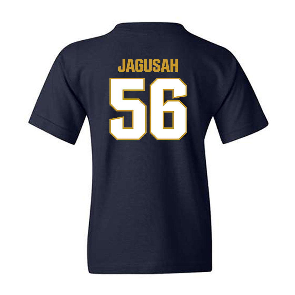 Notre Dame - NCAA Football : Charles Jagusah - Sports Shersey Youth T-Shirt-1