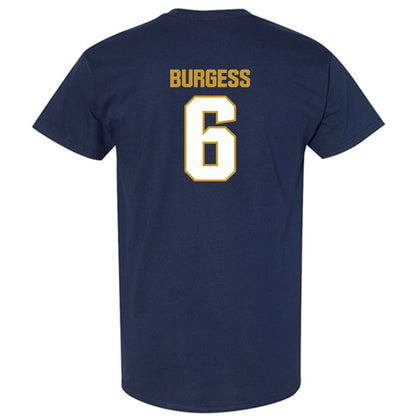 Notre Dame - NCAA Football : Christopher Burgess - Sports Shersey T-Shirt-1