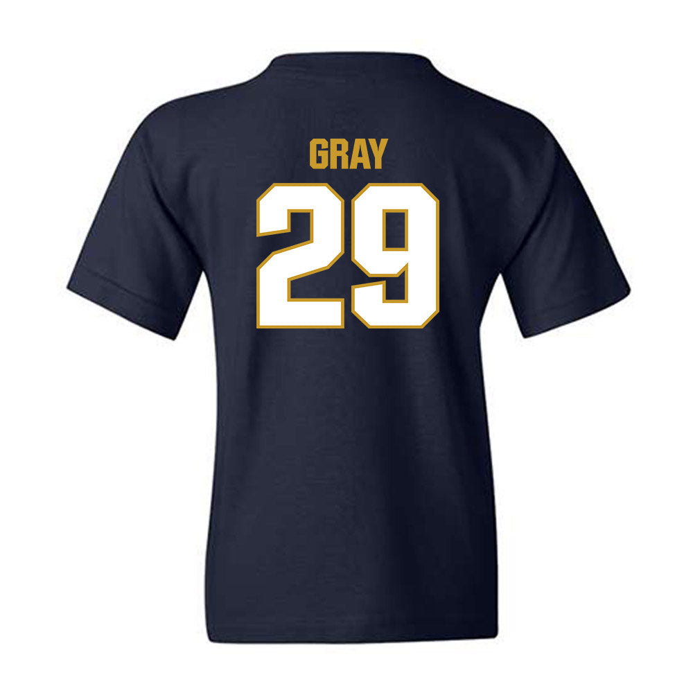 Notre Dame - NCAA Football : Christian Gray - Sports Shersey Youth T-Shirt-1