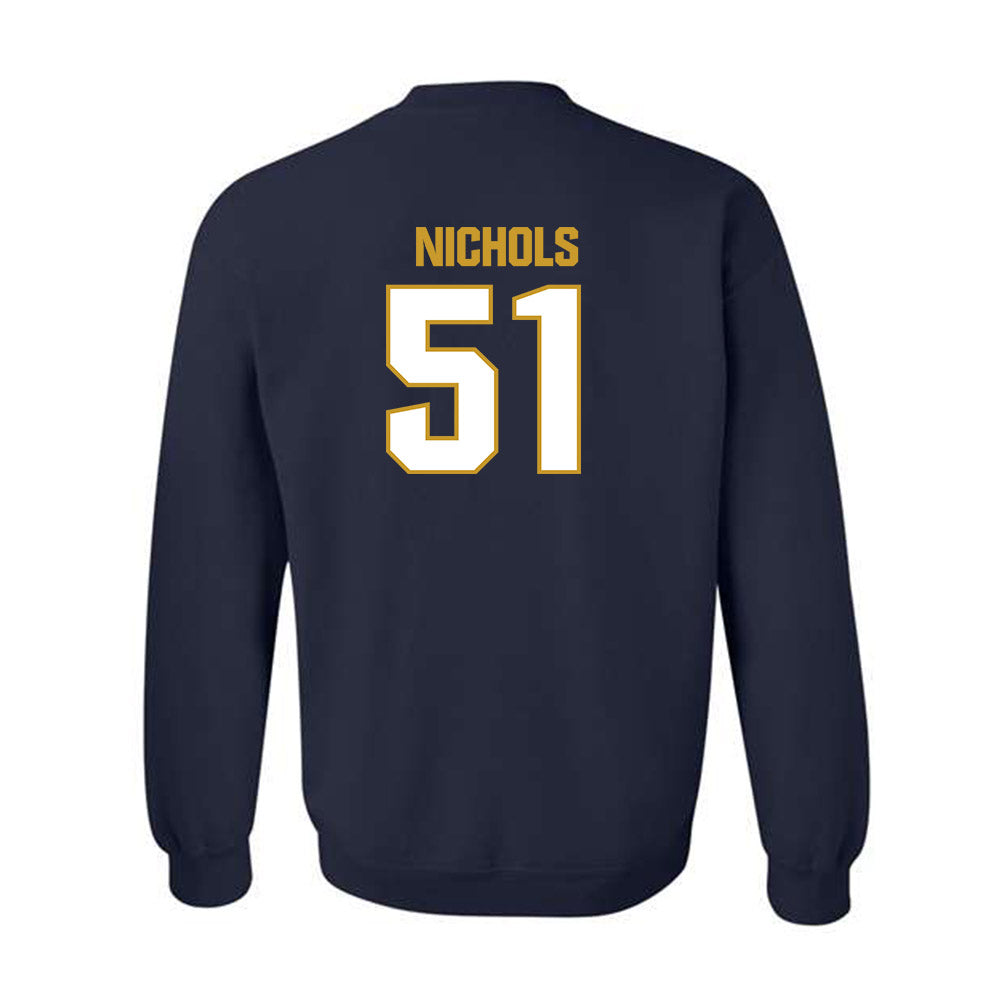 Notre Dame - NCAA Football : Ben Nichols - Sports Shersey Crewneck Sweatshirt-1