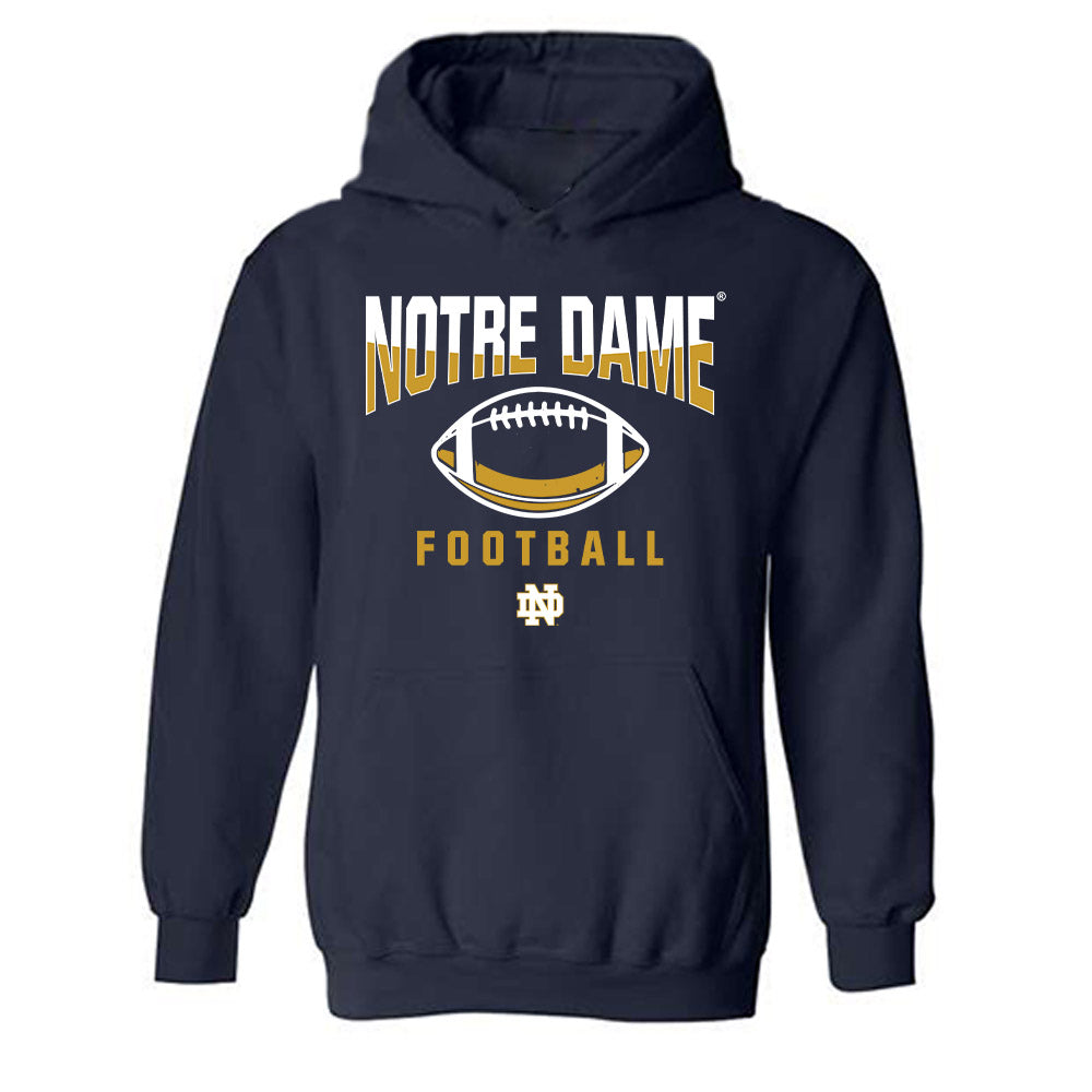 Notre Dame - NCAA Football : Bryce Young - Sports Shersey Hooded Sweatshirt-0