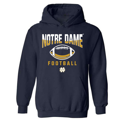 Notre Dame - NCAA Football : Joey O'Brien - Sports Shersey Hooded Sweatshirt-0