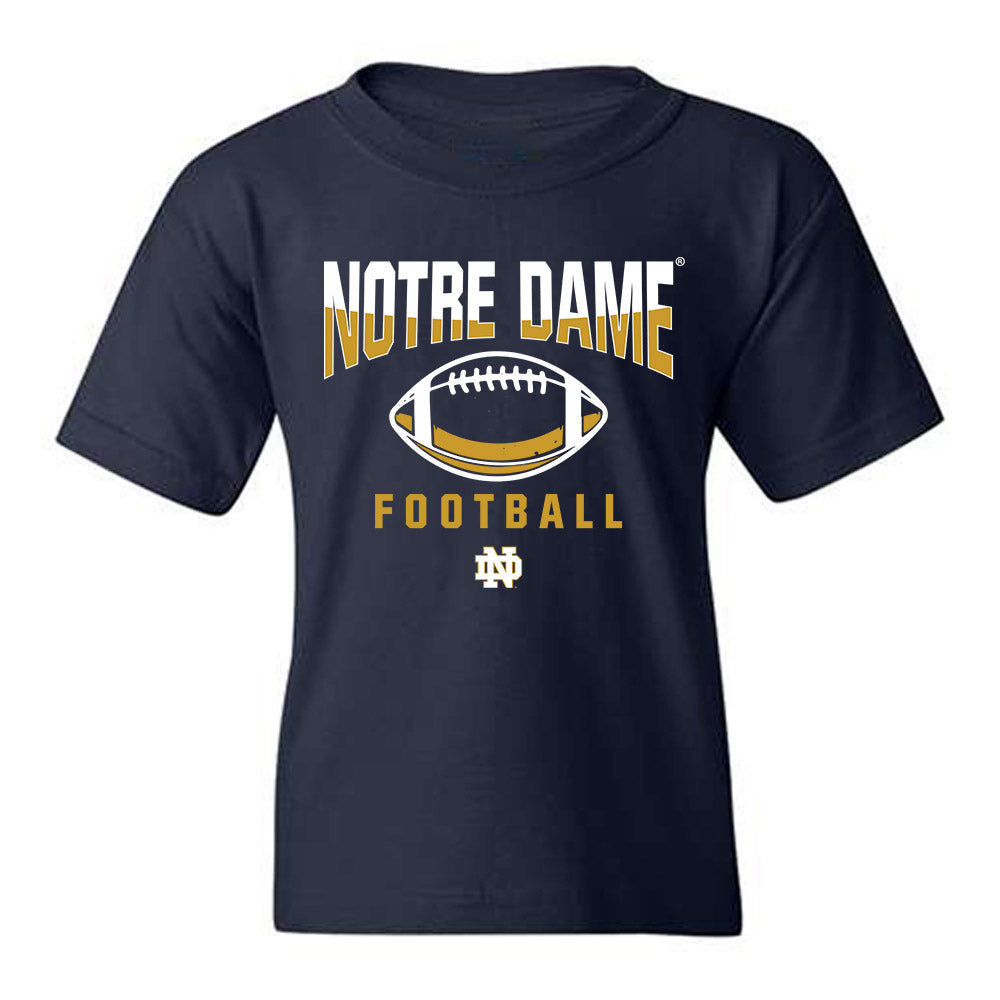 Notre Dame - NCAA Football : Tyler Merrill - Sports Shersey Youth T-Shirt-0
