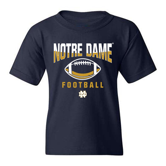 Notre Dame - NCAA Football : Tyler Merrill - Sports Shersey Youth T-Shirt-0