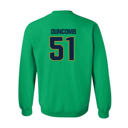 Notre Dame - NCAA Men's Basketball : Logan Duncomb - Sports Shersey Crewneck Sweatshirt-3