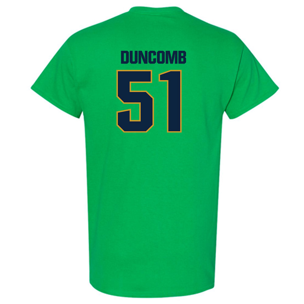 Notre Dame - NCAA Men's Basketball : Logan Duncomb - Sports Shersey T-Shirt-3