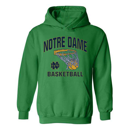 Notre Dame - NCAA Men's Basketball : Brady Koehler - Sports Shersey Hooded Sweatshirt-0