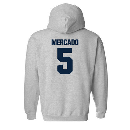 Notre Dame - NCAA Women's Volleyball : Carla Mercado - Sports Shersey Hooded Sweatshirt-1