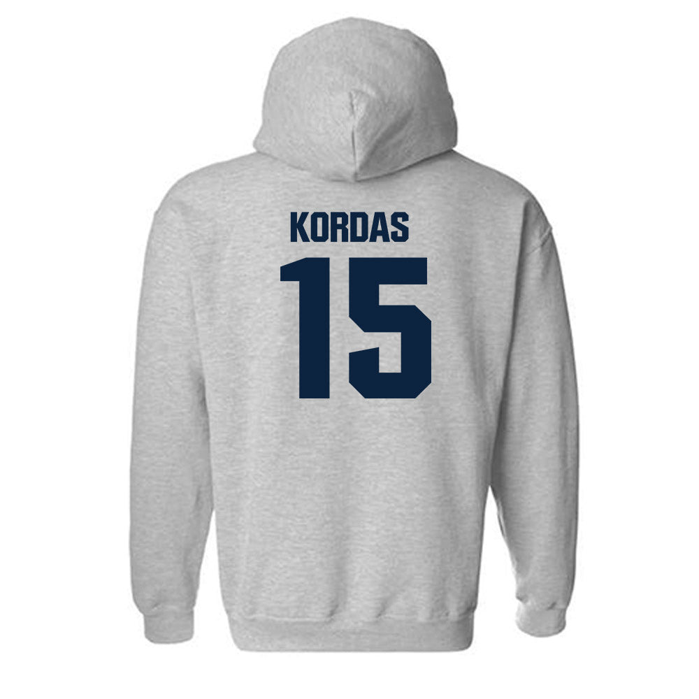 Notre Dame - NCAA Women's Volleyball : Mae Kordas - Sports Shersey Hooded Sweatshirt-1