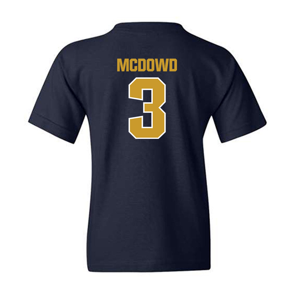 Notre Dame - NCAA Men's Soccer : Sean McDowd - Sports Shersey Youth T-Shirt-1