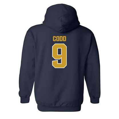 Notre Dame - NCAA Women's Soccer : Charlie Codd - Sports Shersey Hooded Sweatshirt-1