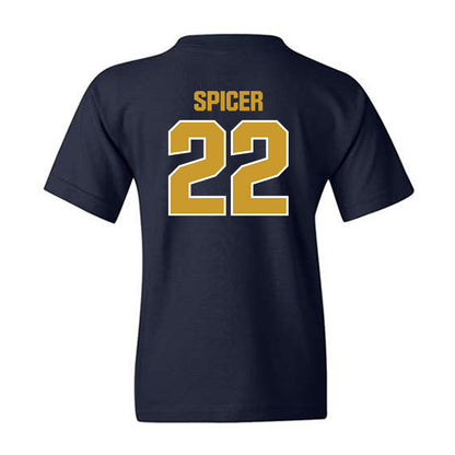 Notre Dame - NCAA Men's Soccer : Nolan Spicer - Sports Shersey Youth T-Shirt-1