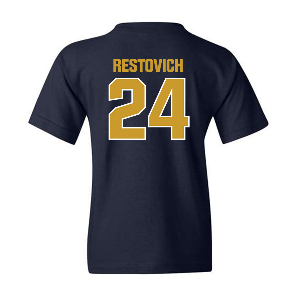 Notre Dame - NCAA Women's Soccer : Grace Restovich - Sports Shersey Youth T-Shirt