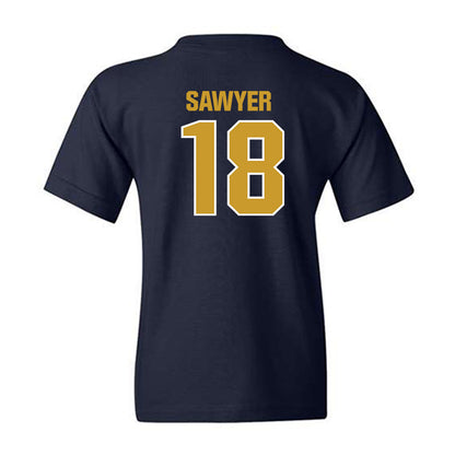 Notre Dame - NCAA Men's Soccer : Thaddeus Sawyer - Sports Shersey Youth T-Shirt-1