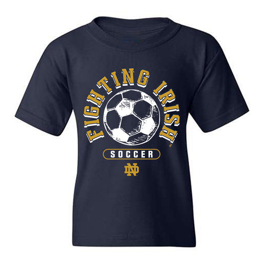 Notre Dame - NCAA Men's Soccer : Mitch Ferguson - Sports Shersey Youth T-Shirt-0