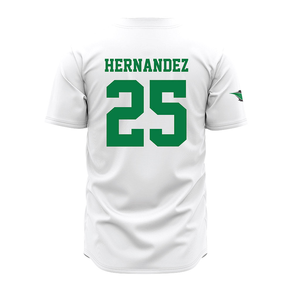 OKBU - NCAA Baseball : Lucas Hernandez - White Jersey-1