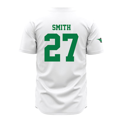 OKBU - NCAA Baseball : Braden Smith - White Jersey-1