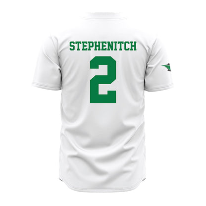 OKBU - NCAA Baseball : Cade Stephenitch - White Jersey-1
