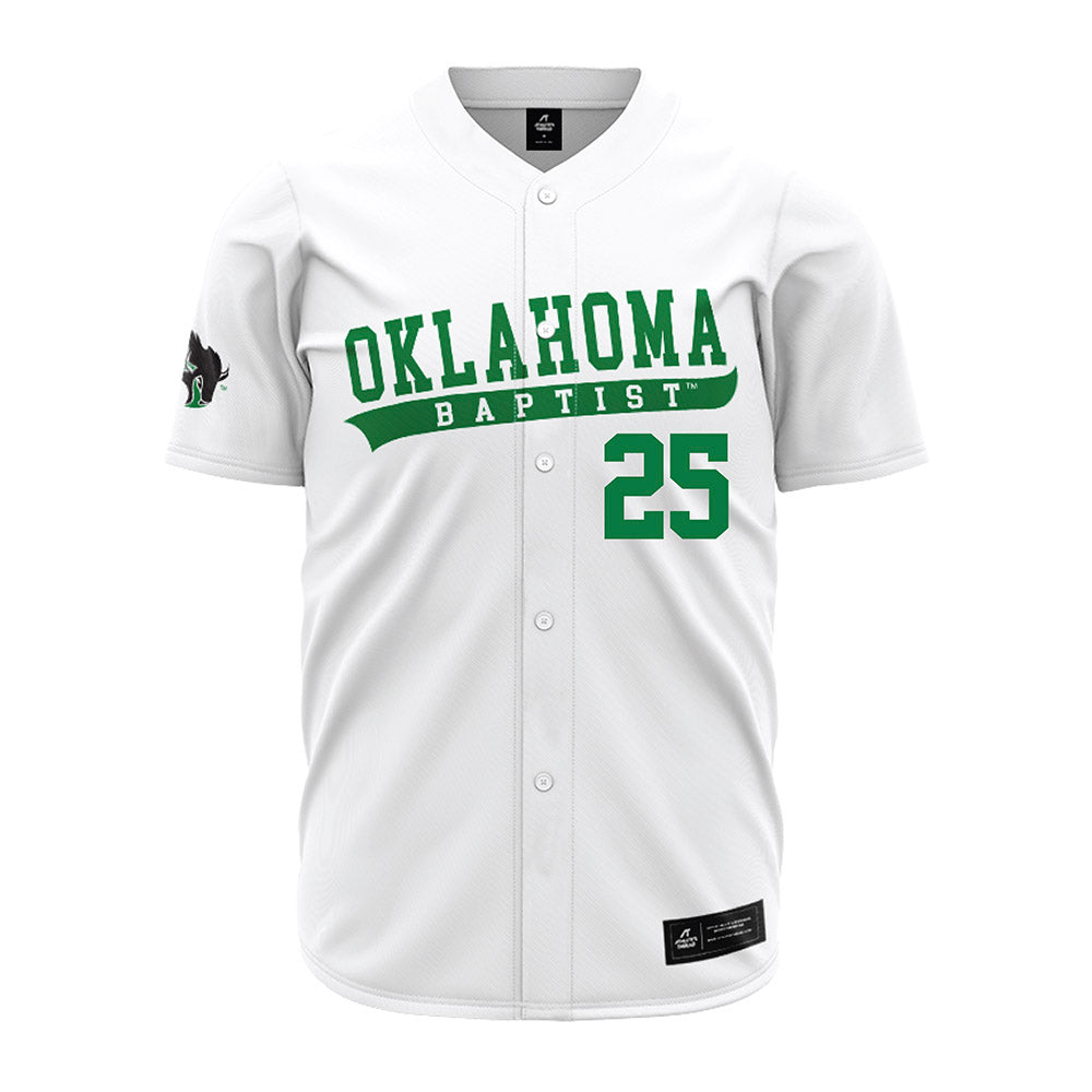 OKBU - NCAA Baseball : Lucas Hernandez - White Jersey-0