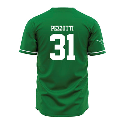 OKBU - NCAA Baseball : Luis Pezzotti - Green Jersey-1