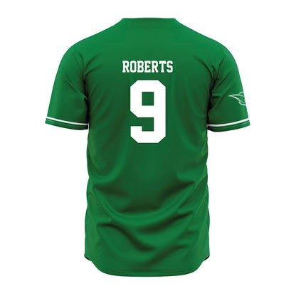 OKBU - NCAA Baseball : Blake Roberts - Green Jersey-1