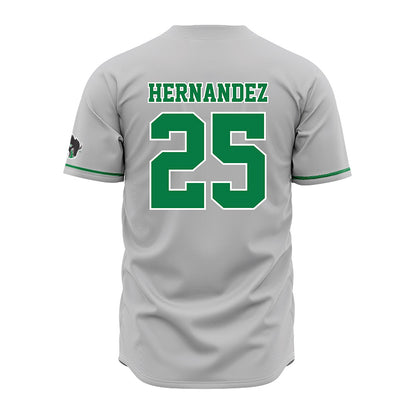 OKBU - NCAA Baseball : Lucas Hernandez - Grey Jersey-1