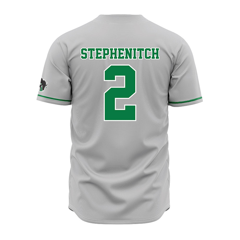 OKBU - NCAA Baseball : Cade Stephenitch - Grey Jersey-1