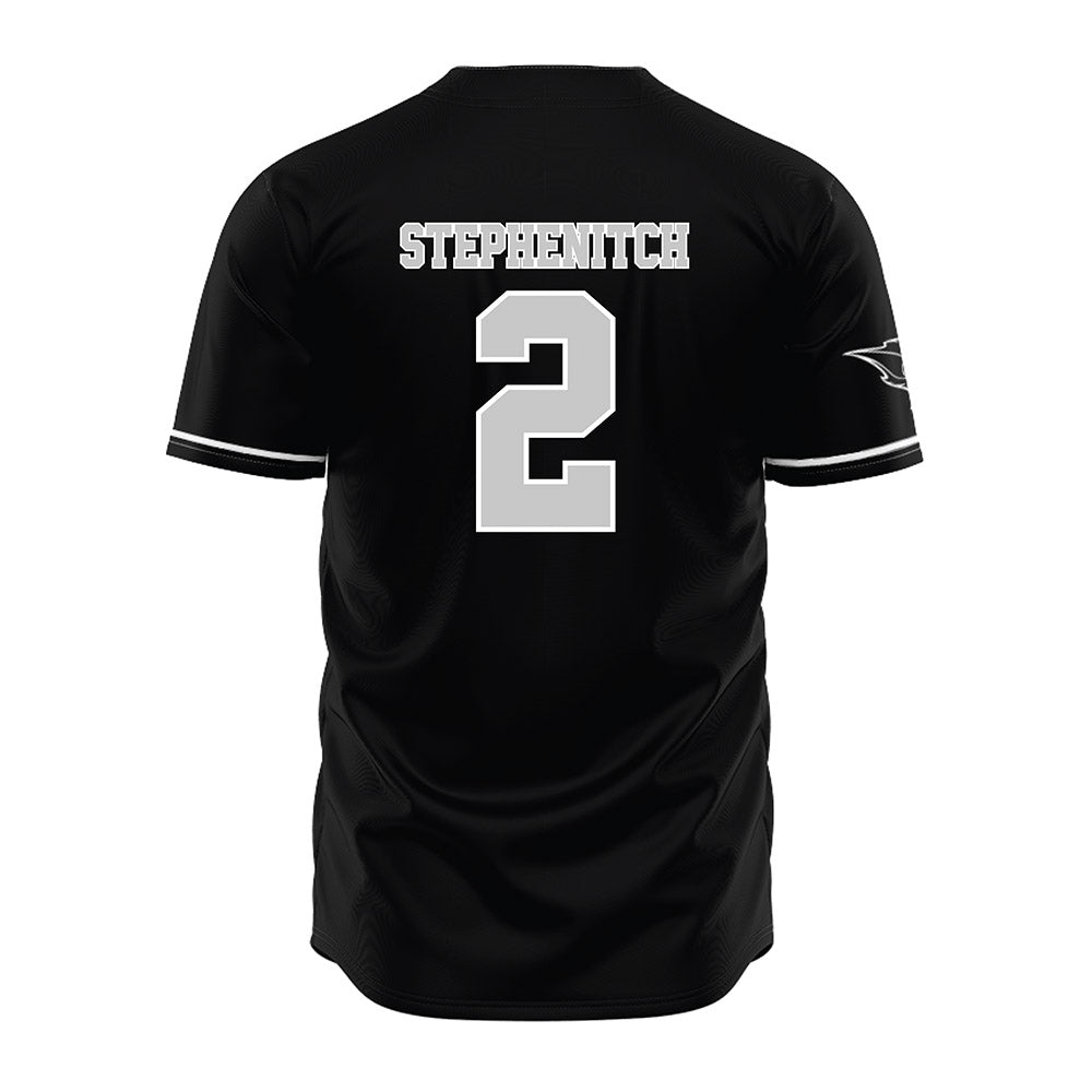 OKBU - NCAA Baseball : Cade Stephenitch - Black Jersey-1