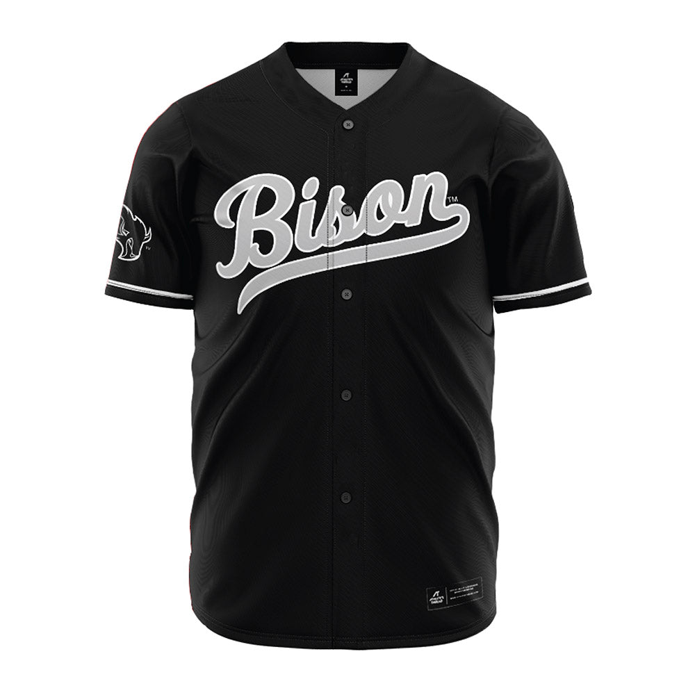 OKBU - NCAA Baseball : Blake Roberts - Black Jersey-0