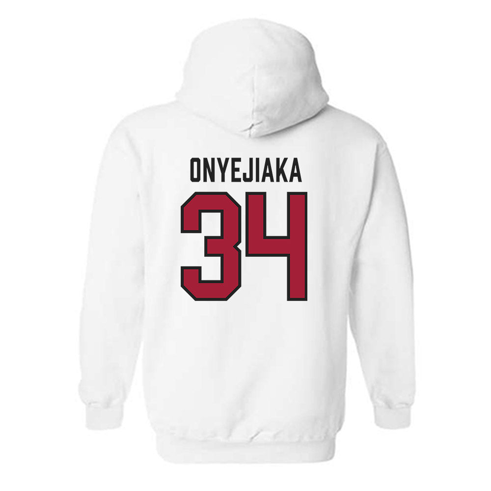 Alabama - NCAA Men's Basketball : Collins Onyejiaka - Hooded Sweatshirt-1