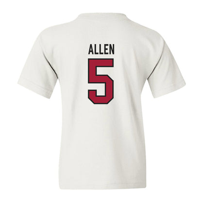 Alabama - NCAA Men's Basketball : Amari Allen - Youth T-Shirt-1