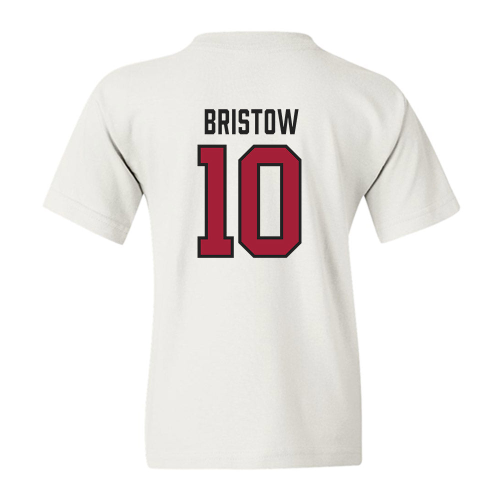 Alabama - NCAA Men's Basketball : Keitenn Bristow - Youth T-Shirt-1