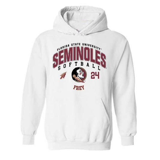 FSU - NCAA Softball : Madison Frey - Fashion Shersey Hooded Sweatshirt