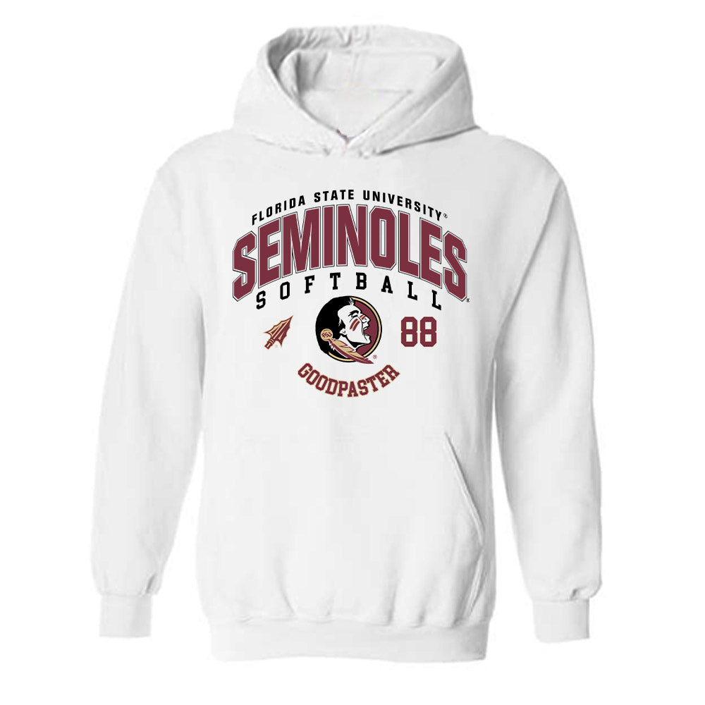 FSU - NCAA Softball : Kaylee Goodpaster - Fashion Shersey Hooded Sweatshirt-0