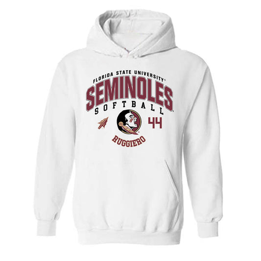 FSU - NCAA Softball : Isabella Ruggiero - Fashion Shersey Hooded Sweatshirt-0