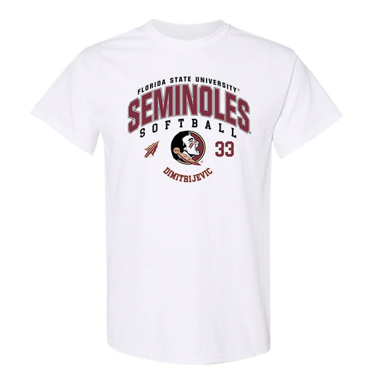 FSU - NCAA Softball : Lisabella Dimitrijevic - Fashion Shersey T-Shirt-0
