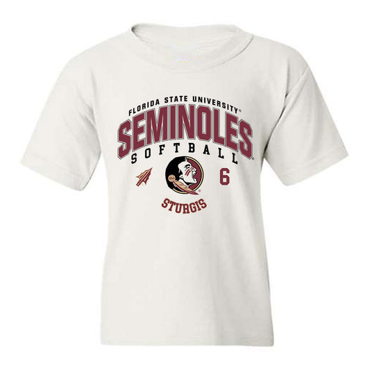 FSU - NCAA Softball : Makenna Sturgis - Fashion Shersey Youth T-Shirt-0